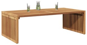 Kerti Oldalasztal 110x55x35,5 cm Tömör Tíkfa