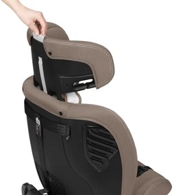 Lionelo - Forgatható autós gyerekülés alappal BASTIAAN ONE i-Size 40-150 cm bézs homok