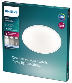 Philips - LED Szabályozható mennyezeti lámpa CLEAR 1xLED/18W/230V  4000K