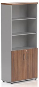 Magas szekrény Visio LUX 80 x 38,5 x 183,5 cm, dió