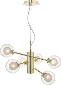 Dar Lighting KUMARA KUM0635 Függőlámpa 6x25W/G9