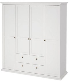 Provence III szekrény, fehér
