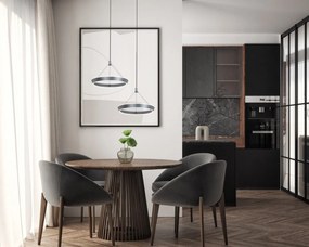 Italux modern függeszték ottana szürke itxpnd-64739-s-gr