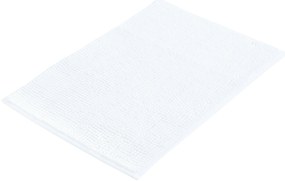 BISK Erga Basic, fürdőszobai szőnyeg 60x40 cm, modell 6 Zsenilla Hengerelt, fehér, ERG-08146
