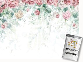 Fotótapéta Flizelina Természet Növények Virágok Bazsarózsa Peonie Boho 300x210 ragasztó