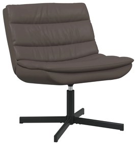 Forgószék Csokoládébarna Műbőr Közepes Ergonomikus Forgószék