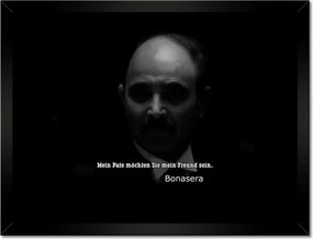 Poszterek keretben 40x30 Idézetek a Keresztapáról