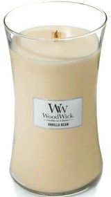 WoodWick Illatosító gyertya nagy váza VanillaBean, 609 g