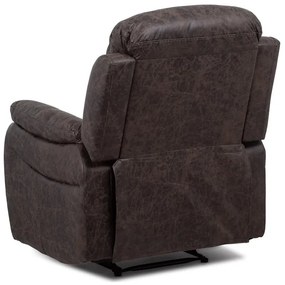 Barna Vintage Szövet Fekvőfotel. TV-4086 BR