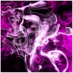 Poszterek 140x140 Lila lángok