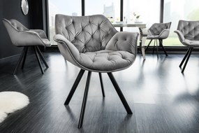 MATCH - III design szék - szürke