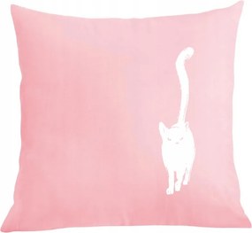 Párna párnahuzat Macska az oldalán
