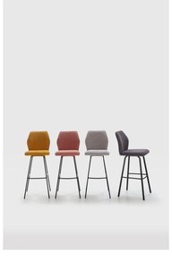 Lazacszínű bárszék szett 2 db-os 75 cm Pol – Marckeric