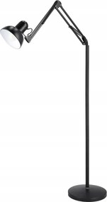 Állólámpa 1x E27/40W/230V fekete