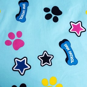 Egyszemélyes pamut gyerek ágyneműhuzat világító hatással 140x200 cm Paw Patrol – Jerry Fabrics