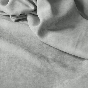 Függöny anyaga Sima 290cm Anyag Velúr Széles Függöny Szürke