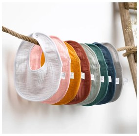 Sárga muszlin előke szett 2 db-os – Bébé Douceur