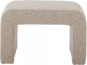 Bloomingville Bobbie Puff Kárpitozott ülőke Bézs Bouclé