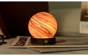 Barna-sötét natúr színű USB fénydekoráció ø 8 cm Polar Cloud – Gingko