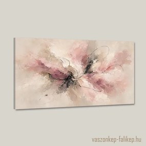 Púderes Lendület vászonkép – finom prémium nyomat 40x23 cm
