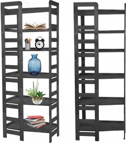 Irodai könyvespolc sarok könyvespolc Moduláris Teljes Polcos 6db Eco