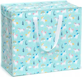 Nagy unikornis táska Varázslatos unikornisok szennyes tárolására