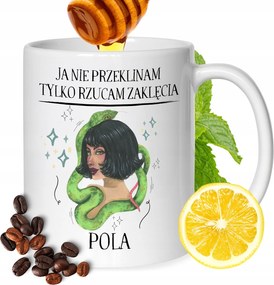 Bögre Poli Barátnők Feleségek Ajándék Nyomtatott Fehér 330ml