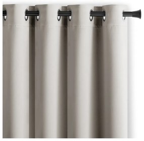 Bézs dimout (részleges sötétítő) függöny 140x175 cm Kierra – Restilo