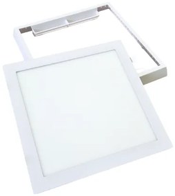 RGB-CCT LED panel , 18W , falon kívüli , négyzet , Tuya kompatibilis