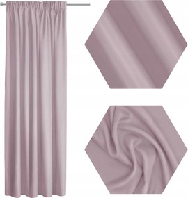 Szalagkész Függöny Nappali 140x250 Különböző Színek Púderrózsaszín Atlantic