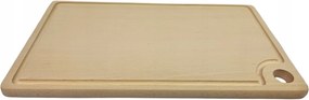 Vágódeszka Fa Tálaló Tálca Téglalap Alakú 37X22 CM