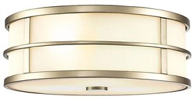 Feiss FE-FUSION-F-PNBR - Mennyezeti lámpatest FUSION 3xE27/40W/230V átm. 34,3 cm aranyszínű