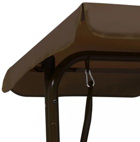 barna szövet gyermek hintapad 115 x 75 x 110 cm