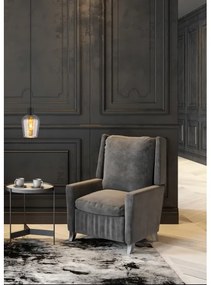 Globo 15627 - Csillár zsinóron RYAN 1xE27/40W/230V átm. 13,5 cm fekete