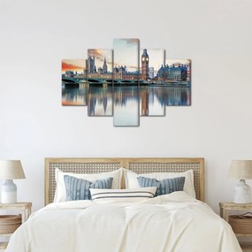 Kép - a Parlament londoni házai (150x105 cm)