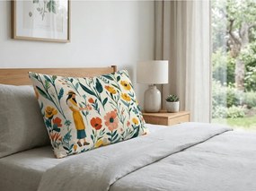 Pamut párnahuzat FLOVINA POLY 50x70 cm, színes