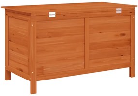 tömör fenyőfa kerti tárolóláda 99x49,5x58,5 cm