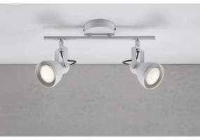 Nordlux - Spotlámpa ASLAK 2xGU10/35W/230V fehér