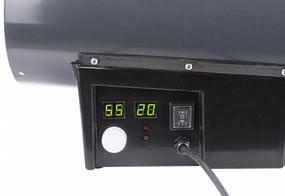 Gázüzemű hőlégfúvó termosztáttal és LCD kijelzővel 45KW PM-NAG-45GLN