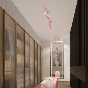 Brilagi - CRESTO LED fali lámpa 1xGU10/10W/230V 10 cm rózsaszín