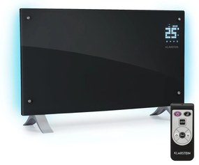 Klarstein Bornholm Curved Ambient, konvektor, 1000/2000 W, fekete