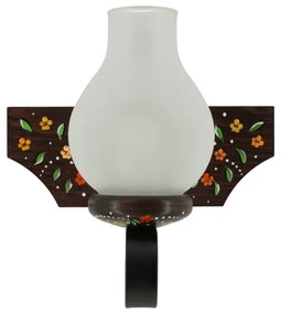 Brilagi - Fali lámpa QUEEN 1xE14/40W/230V bükk/wenge