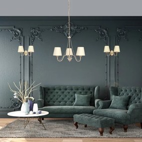 Fali lámpa MALBO 2xE27/15W/230V bézs