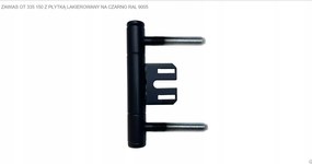 Fa ajtópánt fém ajtókeret fekete CI3351509N04