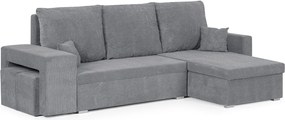 NEX Kinyitható sarokkanapé Szürke