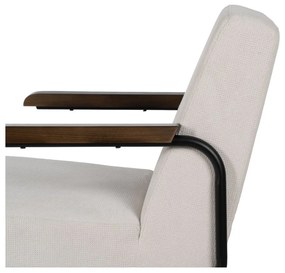 Bézs zsenília fotel Industra – Ixia