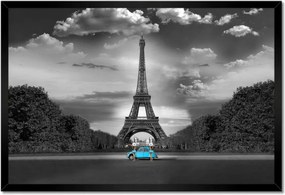 Poszterek keretben 60x40 Eiffel-torony Franciaország