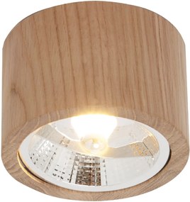 Zuma Line Oak mennyezeti lámpa 1x15 W fa 3010103
