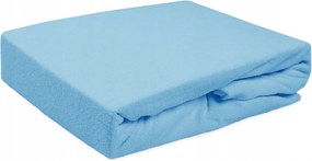 Gumis frottír lepedő 80x160 Darymex kék