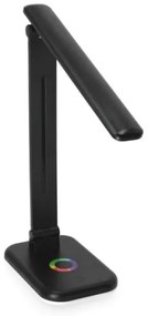 LED RGBW Dimmelhető asztali lámpa NOBLITE LED/7W/5V 3000/4000/6500K fekete